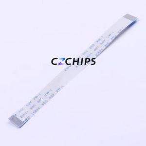 KH-FFC-A0.5-18P-100MM FFC Cable (Flexible Flat Cable) P=0.5mm Connector 18P 0.5mm 0.3mm Non-Inverting - Product Image 1