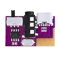 Amplificateur décodeur MP3 mono BT compatible 5.4, 1 à 2 pièces, TWS DC3.5V-5V 5W, module récepteur AUX 3.5mm, haut-parleur fait main DIY