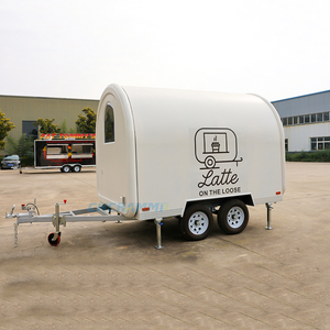 Remolque de Comida Móvil Cuadrado Comercial Totalmente Equipado Taco Street, Construcción de Fibra de Vidrio, para Snacks, Dulces y Papas Fritas - Product Image 2