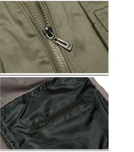 Diseños personalizados más nuevos de Venta caliente al aire libre de los hombres Multi bolsillo de algodón pesca fotografía chaqueta chaleco - Product Image 4