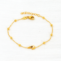 Bracelet en zircon en acier inoxydable plaqué or 18 carats avec breloques nœud, étoile et fleur, bracelet en zircone pour femme, bijoux