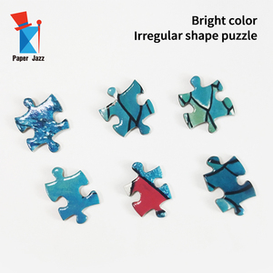 Boîte de <span class=keywords><strong>puzzle</strong></span> en carton avec finition UV à motif de gros poisson, emballage de boîte de couleur, <span class=keywords><strong>puzzle</strong></span> de 1000 pièces pour adultes - Product Image 5