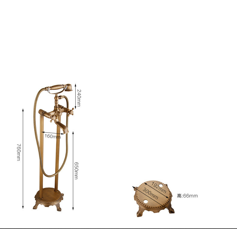 freestanding faucet bathtub