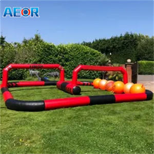 Piste de voitures tamponneuses gonflables en PVC épais pour adultes, jeux de parc d'attractions - Product Image 2