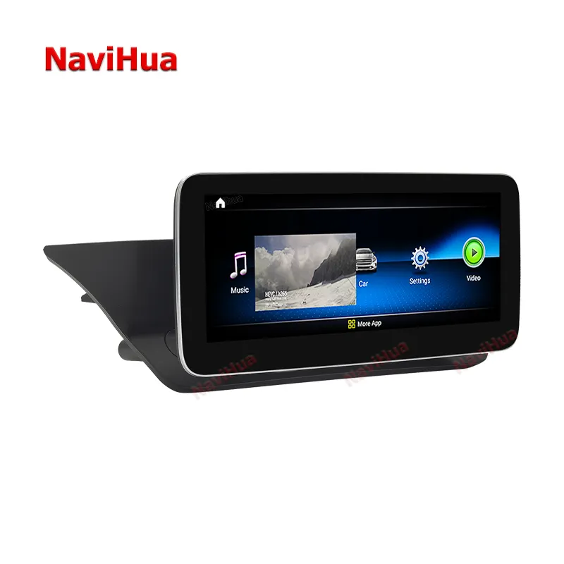 Navihua 10.25 Inch Touch Screen Car Video Radio Player Android 10 Suto GPS Navigation with DVD Stereo Function for Benz E260L