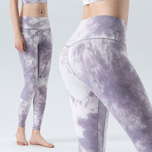 Conjuntos de ropa de yoga para mujer de alta calidad personalizados ajustados de alta elasticidad - Product Image 4