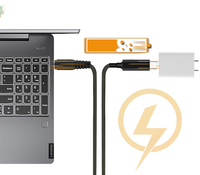 Support en gros 100W Type C mâle vers DC 2507/3011/35135/40135 Port Câble de données Transfert audio HD Fil de charge 180CM pour ordinateur portable