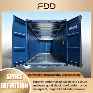 <span class=keywords><strong>Container</strong></span> in Acciaio Corten DDP 40HQ, Capacità 68CBM, Lunghezza 40ft, Larghezza 12.192m, Altezza 2.591m, <span class=keywords><strong>Dimensioni</strong></span> Interne 12032x2350x2390mm - Product Image 2
