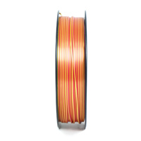 [0.25kg] Filamen PLA Sutra Dual & Tri Warna 1.75mm untuk Printer 3D, Filamen Bi-Warna 250g, Filamen Sutra Multiwarna PLA Kecepatan Tinggi