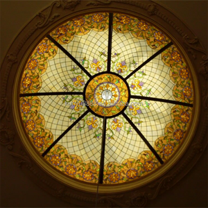 Dôme lumineux en verre teinté creux personnalisé et durable, design vintage européen pour usage intérieur/extérieur, décoration de l'horizon des hôtels - Product Image 1