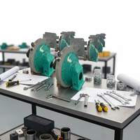 Ventilateur centrifuge à haute efficacité énergétique de 55 kW, construction en fonte, ventilateur d'évacuation OEM 380 V