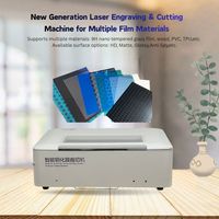Mesin Pemotong Laser Pengukir Pelindung Layar Multifungsi Otomatis Industri C188 untuk Pemotongan Film Pelindung Laptop