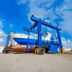 Lève-bateau marin fiable de 200 tonnes pour le transport de navires dans les chantiers nautiques avec une opération de levage de bateaux stable - Product Image 5