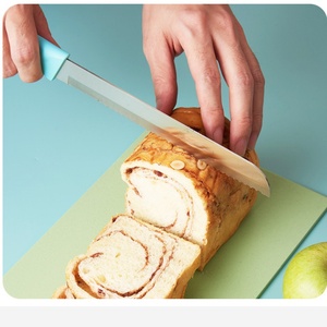 Ensemble de couteaux de cuisine Dew Design en acier inoxydable, couteaux de chef, planche à découper, ensemble cadeau, couteau de cuisine à manche en plastique - Product Image 4