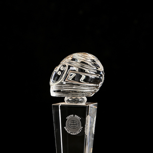 Trofeos de Cristal Tallados a Mano con Diseño Personalizable, Placa de Modelo en Movimiento para Premios de Automovilismo, Eventos Deportivos y Promoción - Product Image 2