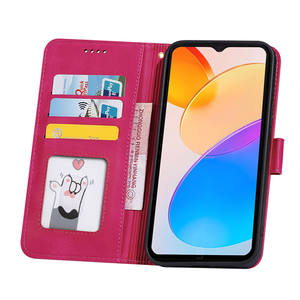 Étui de téléphone en cuir portefeuille à rabat pour <span class=keywords><strong>Huawei</strong></span> Honor X7 X7A X9 X30 X9A X20 X40i Magic 3 4 5 Lite X40 GT Play 5 <span class=keywords><strong>5T</strong></span> 30 7T Pro Plus - Product Image 2