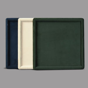 JINSKY Suede Collar Display Bandejas Venta al por mayor Bandejas de exhibición de joyería Bandejas de exhibición de diamantes - Product Image 5