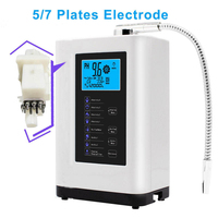 Ioniseur d'eau alcaline Semos AL-708A, pH 5-9.5, eau Kangen avec 5/7 plaques, technologie SPE&PEM, usage domestique