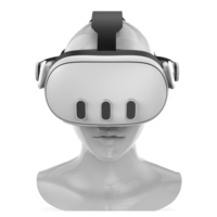 Sangle de casque réglable avec batterie 8000mAh pour Meta Quest 3/3S/2
