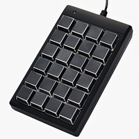 Clavier numérique miniature LIFPOS 24 touches, entièrement programmable, mécanique, Cherry MX, matériau ABS, durée de vie des touches de 50 millions de touches, multi-OS, POS
