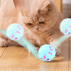 E-Pro carino ad alta elasticità ETPU gatto auto-intrattenimento per animali domestici palla da salto appendibile curiosità <span class=keywords><strong>Teaser</strong></span> Stick durevole giocattolo da masticare per - Product Image 1