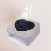 2024 nouvelle tendance 72w Pro double lumière Rechargeable lampe à ongles fabricant diamant sans fil en gros Chine sèche-ongles UV lampe à LED