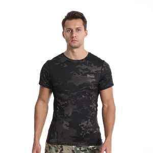 T-shirts tactiques sportifs SFB159 ESDY à manches courtes, respirants, à séchage rapide, tissés, imprimés, pour la chasse en plein air, été - Product Image 2