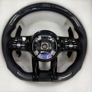 Volante de fibra de carbono para <span class=keywords><strong>mercedes</strong></span>-benz C E G Class AMG G63 W204 S204 W212 <span class=keywords><strong>V212</strong></span> S212 W463 - Product Image 5