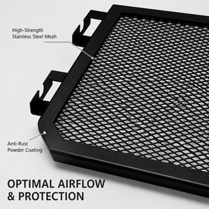 Protector de Radiador para Yamaha MT-10 MT10 SP <span class=keywords><strong>2022</strong></span> 2023, Rejilla de Acero Inoxidable, Cubierta Protectora del Enfriador, Piezas de Modificación, Venta al por Mayor - Product Image 2