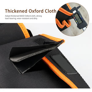 Riñonera Multifuncional Marca Sowell, Kit de Herramientas de Jardinería, Bolsa para Electricista, Organizador de Almacenamiento para Cinturón, Personalizable OEM, Naranja + Bolsa - Product Image 6