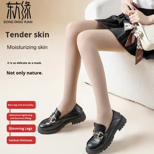 24 stili stile orientale Plus Size calze a vita piatta lucide <span class=keywords><strong>effetto</strong></span> gamba nuda collant dimagrante all'ingrosso Yoga <span class=keywords><strong>Leggings</strong></span> - Product Image 2