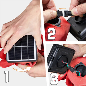 <span class=keywords><strong>Parasol</strong></span> électrique moderne à cadre en aluminium de 3m de rayons étanche automatique pour patio extérieur jardin villa restaurant hôtel parc - Product Image 6