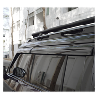 Visera para Ventana de Coche Jetour Traveler T2, Protector Solar y de Lluvia, Accesorios para Coche, Protector Acrílico contra la Intemperie, Deflector de Viento, Negro
