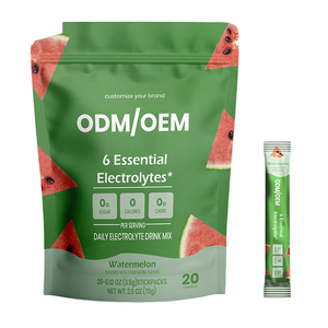 6 Sobres <span class=keywords><strong>de</strong></span> Electrolitos Esenciales para Viaje - Uso Adulto, Apto para Keto, Hidratación con <span class=keywords><strong>Amino</strong></span>ácidos, Energía y Apoyo Inmunológico - Product Image 1