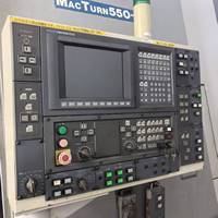 Centre d'usinage CNC OKUMA MACTURN 550 d'occasion haute précision, double broche 80ATC pour pièces complexes