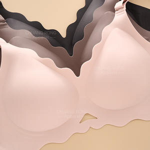 Vloeibare Foundation Onzichtbare Bh Vrouwen Kleine Bustes Push-Up Jelly Gel Anti-Slappe Nylon Dunne Cup Gothic Mooie Rug - Product Image 4