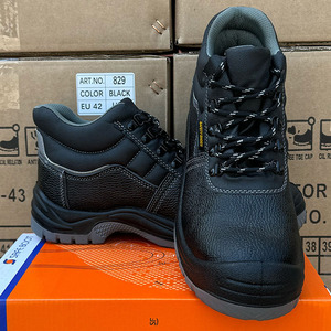 LIGHT BEARER 829 Scarpe Antinfortunistiche Antiscivolo a Taglio Medio per Edilizia, Miniera e Industria, <span class=keywords><strong>Stivali</strong></span> da Lavoro per Uomo - Product Image 2