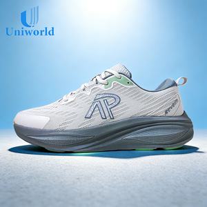 Uniworld Vietnam Fornitore all'Ingrosso su Alibaba |   Scarpe Sportive Casual da Uomo - Leggere e Ammortizzate con Tessuto Jacquard a Rete per Palestra - Product Image 1
