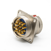 Fabricación de conector eléctrico de aviación JY27 serie 37 pines macho hembra enchufe circular Conectores eléctricos