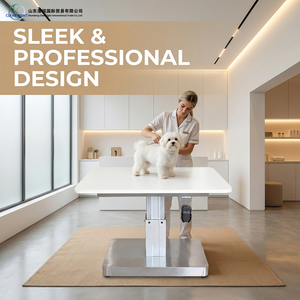Mesa de Operaciones Quirúrgicas Eléctrica Premium ClearSight CGETL-005 para Perros y Gatos, Fácil de Limpiar, con Superficie en V Ajustable en Altura - Product Image 5