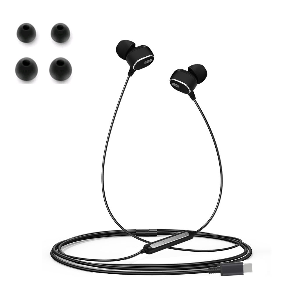 Dairle USB-C Headset Wired Stereo Earphones for Huawei Pixel