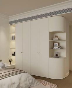 Armario Moderno de Vidrio BALOM, Armario de Madera para Dormitorio, Mueble Moderno para el Hogar, Armario Funcional para Ropa - Product Image 2