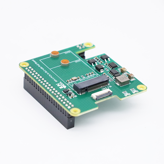Pi 5 PCIe M.2 NVMe SSD POE Power Ethernet Interface Expansion Board High-quality Electronic Module Kit