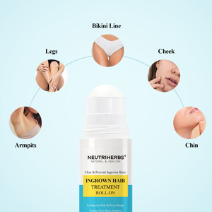 Solution lissante Neutriherbs en marque blanche : Apaise les boutons de rasoir, atténue les taches brunes après-rasage, traitement des poils incarnés, roll-on - Product Image 4