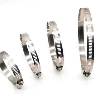 Haute qualité à prix bon marché en acier inoxydable 304 316 collier de serrage à vis sans fin américain collier de serrage réglable avec poignée - Product Image 1