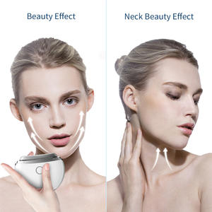 <span class=keywords><strong>Appareil</strong></span> de massage facial beauté à micro-courant chauffant et vibrations rouges pour raffermir et revitaliser la peau – Outil de soin du visage et de rajeunissement - Product Image 5