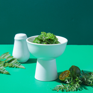 Gaishi OEM/ODM Alga marina congelada y sazonada de Undaria Pinnatifida, ensalada de algas Chuka Hiyashi Goma Wakame Stem - Product Image 4