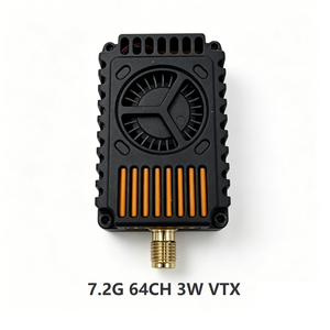 7.2G 64CH 3W FPV VTX Analog Video Transmitter Aluminum Alloy <b>Drones</b> <b>Accessories</b> - Product Image 1
