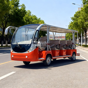 Electric Mini City Shuttle Sightseeing Bus 10-14 Seats Lead Acid Battery AC Motor 4/5/7.5kW Power 40km/h <b>Max</b> Speed <b>Smart</b> - Product Image 5