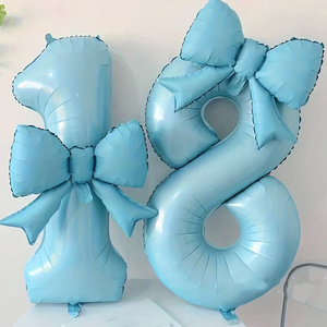 Venta al por Mayor de Sets de Globos de Aluminio con Número 18 para Cumpleaños, Decoración para Ceremonias de Mayoría de Edad - Product Image 6